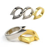 Hot Women/Man Stylish Cat Ear Mini Self-Defense Rings